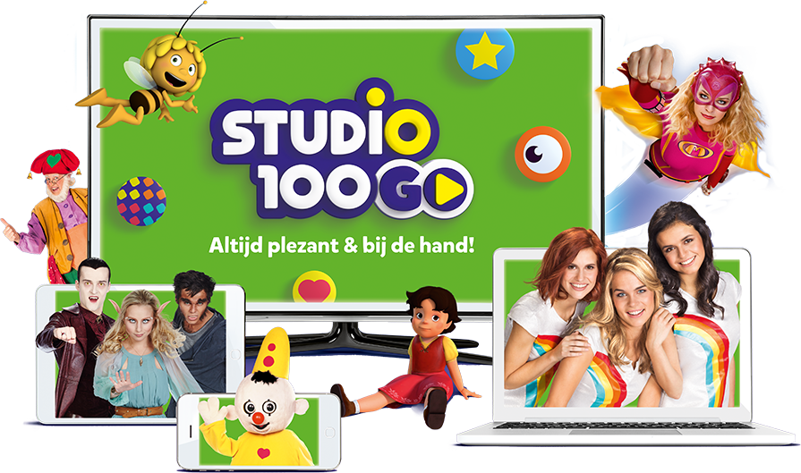 Studio 100 Go, altijd plezant & bij de hand!